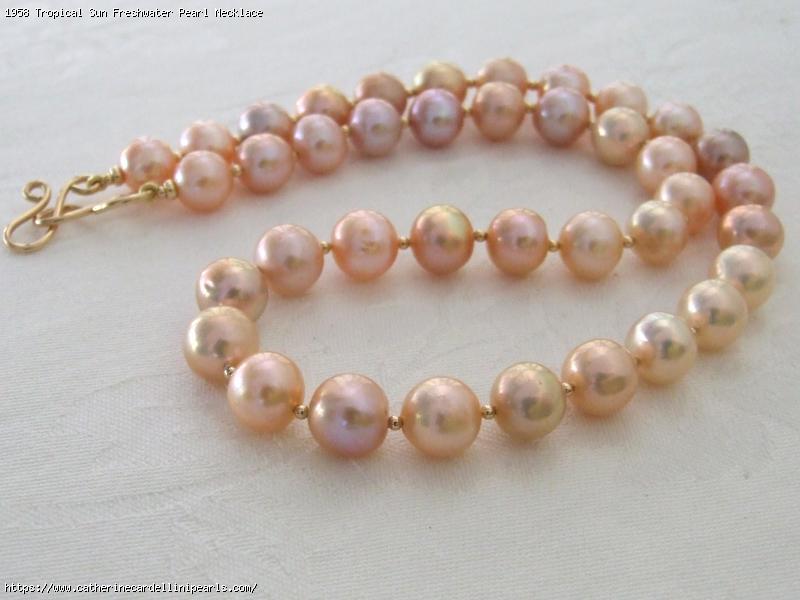 Tropical Sun Freshwater Pearl Necklace - Nikki